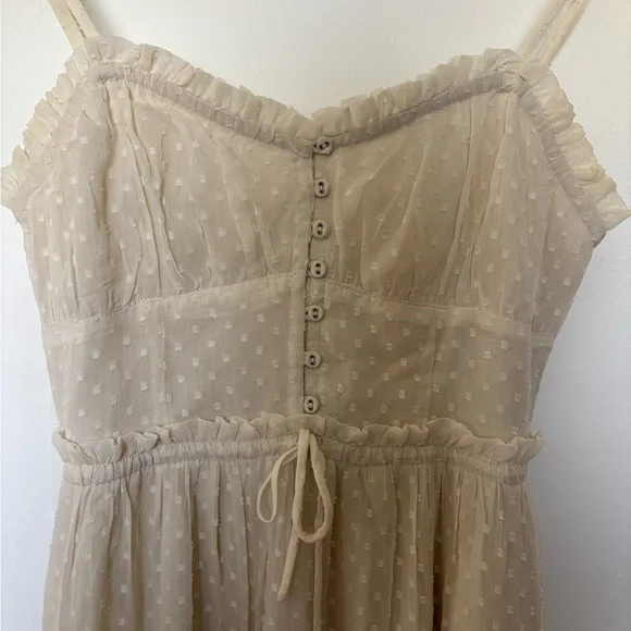 Patrons of Peace Cream Maxi Dress - Picture 2 of 6